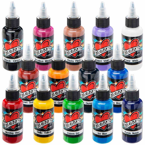 Tattoo Ink - 14 Primary Color Set 1